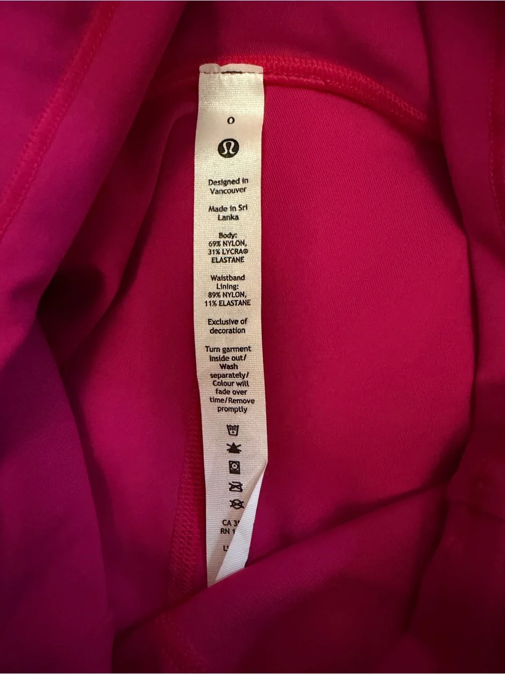 lululemon athletica new tags